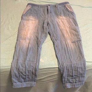 faded cargo jeans